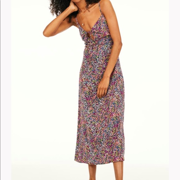H&M Dresses & Skirts - H&M Black Floral Maxi Dress